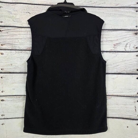 Columbia Titanium Men’s Black Fleece Vest Size M - Picture 4 of 8